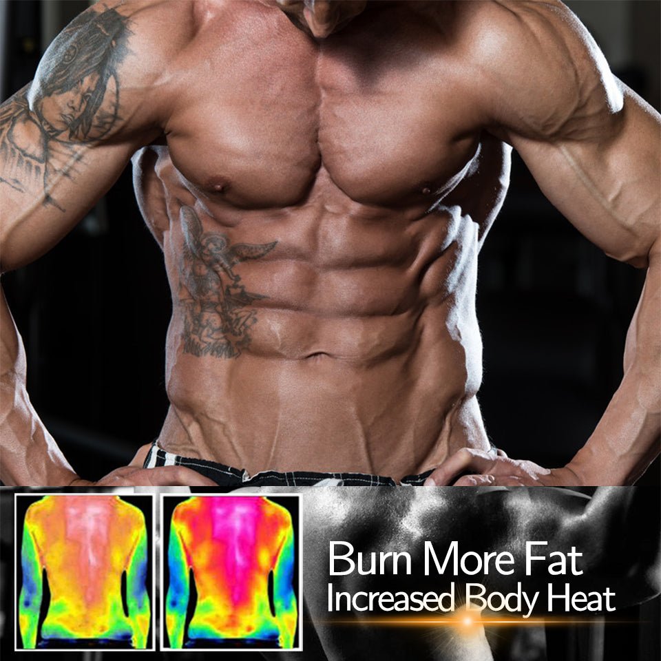 Men's Neoprene Sauna Vest Slimming Body Shaper For Workout