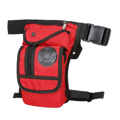 Outdoor Canvas Drop Leg Bag For Motorcycle Travel Hiking Climbing