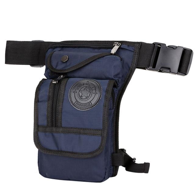 Outdoor Canvas Drop Leg Bag For Motorcycle Travel Hiking Climbing