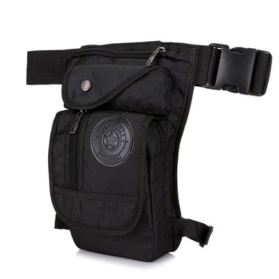 Outdoor Canvas Drop Leg Bag For Motorcycle Travel Hiking Climbing