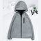 Men's Reflective Running Jacket Lightweight Windproof Breathable Outdoor Sports