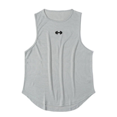 Men's Gym Tank Top Sleeveless Quick-Dry Workout Shirt For Fitness