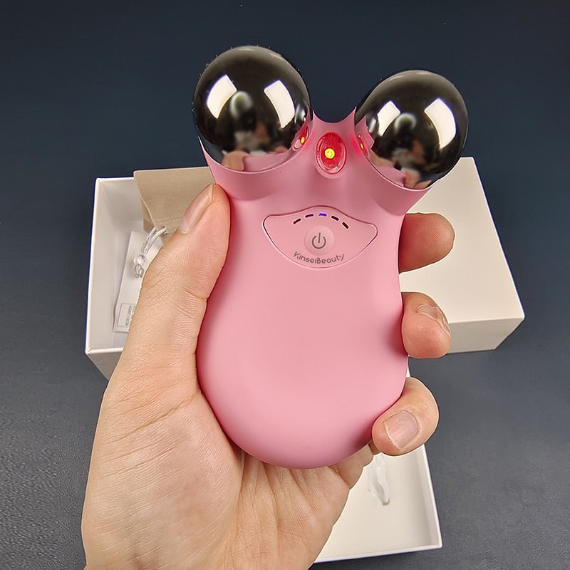 Microcurrent Face Lift Device For Skin Tightening And Wrinkle Removal
