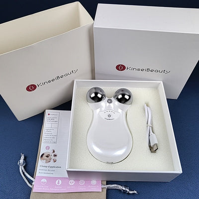 Microcurrent Face Lift Device For Skin Tightening And Wrinkle Removal