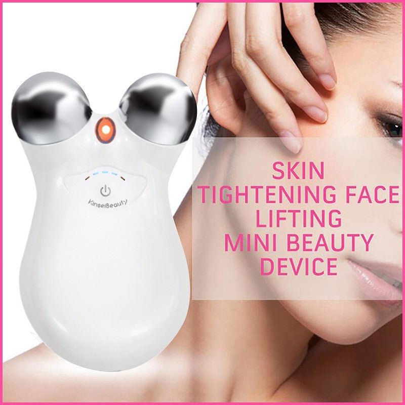 Microcurrent Face Lift Device For Skin Tightening And Wrinkle Removal