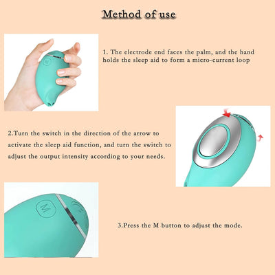 Microcurrent Sleep Aid Device Handheld For Adult Insomnia Relief