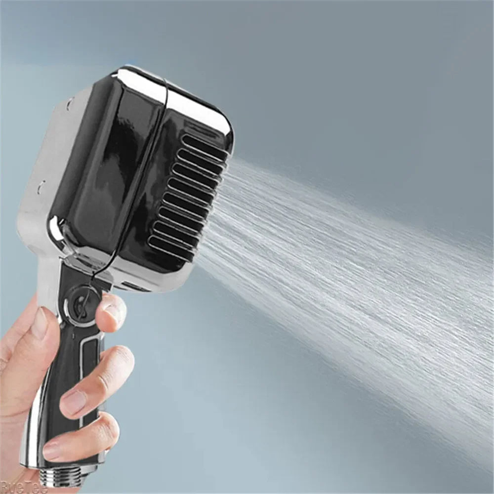 Microphone-Shaped Shower Head Unique Bathroom Accessory For Music Lovers