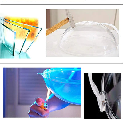 Microwave Food Cover Transparent Heat Resistant Plastic Lid