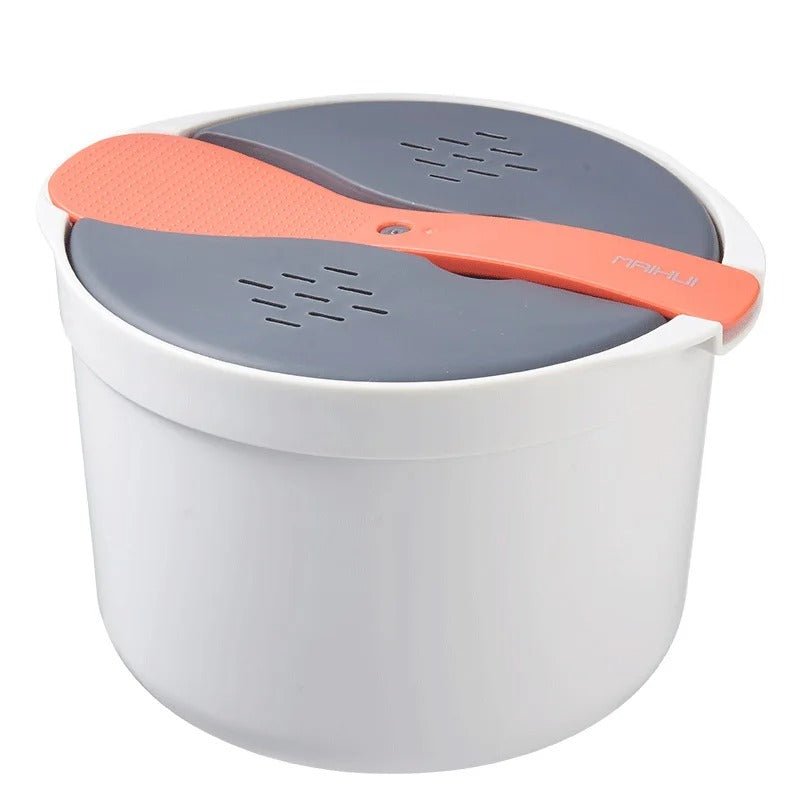 Microwave Rice Cooker Portable Multifunction Steamer Food Container