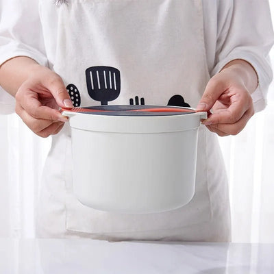 Microwave Rice Cooker Portable Multifunction Steamer Food Container