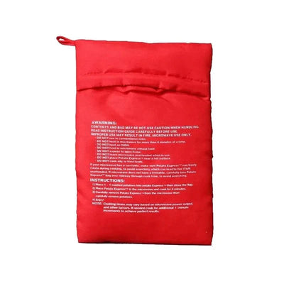 Microwave Potato Bag For Quick Easy Reusable Baked Potatoes