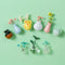 Mini Ceramic Vase Fridge Magnet Porcelain Planter For Kitchen Greenery