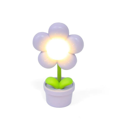 Mini Flower Night Light Soft Warm Glow For Cozy Bedroom Ambience