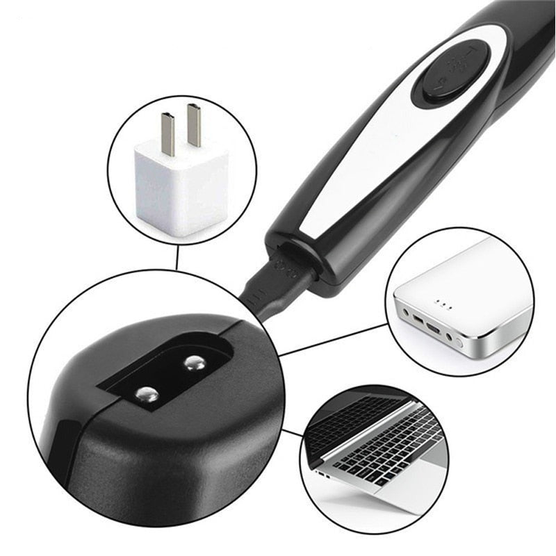 Mini Rechargeable Pet Electric Trimmer For Dog Cat Paw Grooming