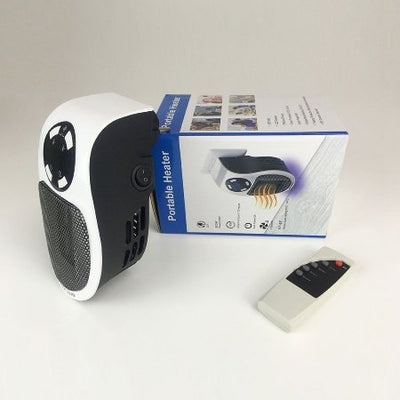 Mini Portable Electric Heater With Adjustable Thermostat For Bedroom