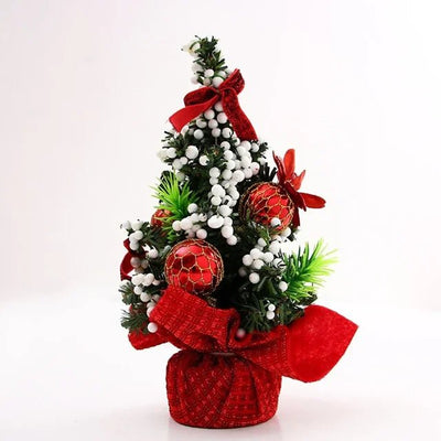 Mini Tabletop Christmas Tree Ornaments For Holiday And New Year Décor