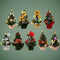 Mini Tabletop Christmas Tree Ornaments For Holiday And New Year Décor