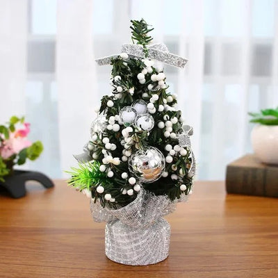 Mini Tabletop Christmas Tree Ornaments For Holiday And New Year Décor