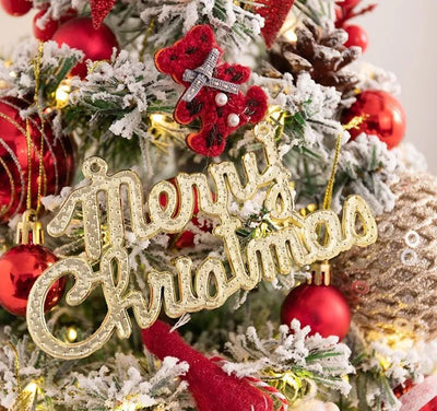Mini Tabletop Christmas Tree With LED Lights 45CM Festive Decor