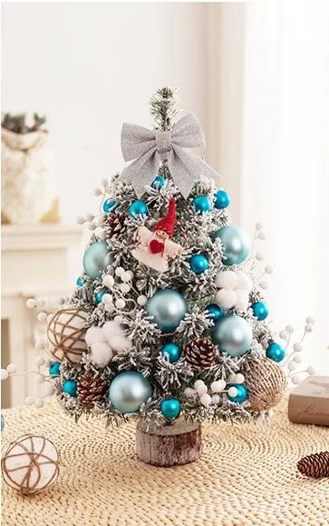 Mini Tabletop Christmas Tree With LED Lights 45CM Festive Decor