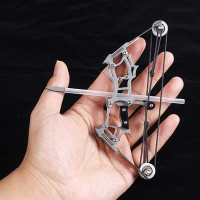Mini Toothpick Archery Game Small Pulley Bow Arrow Shooting Toy
