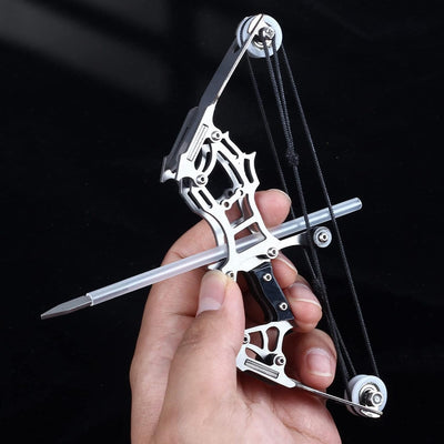 Mini Toothpick Archery Game Small Pulley Bow Arrow Shooting Toy