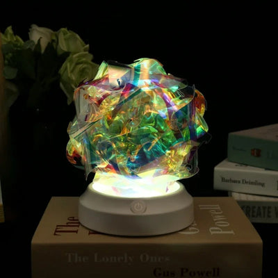 Northern Lights Lamp Cherry Blossom Moon Wave Colorful Night Light