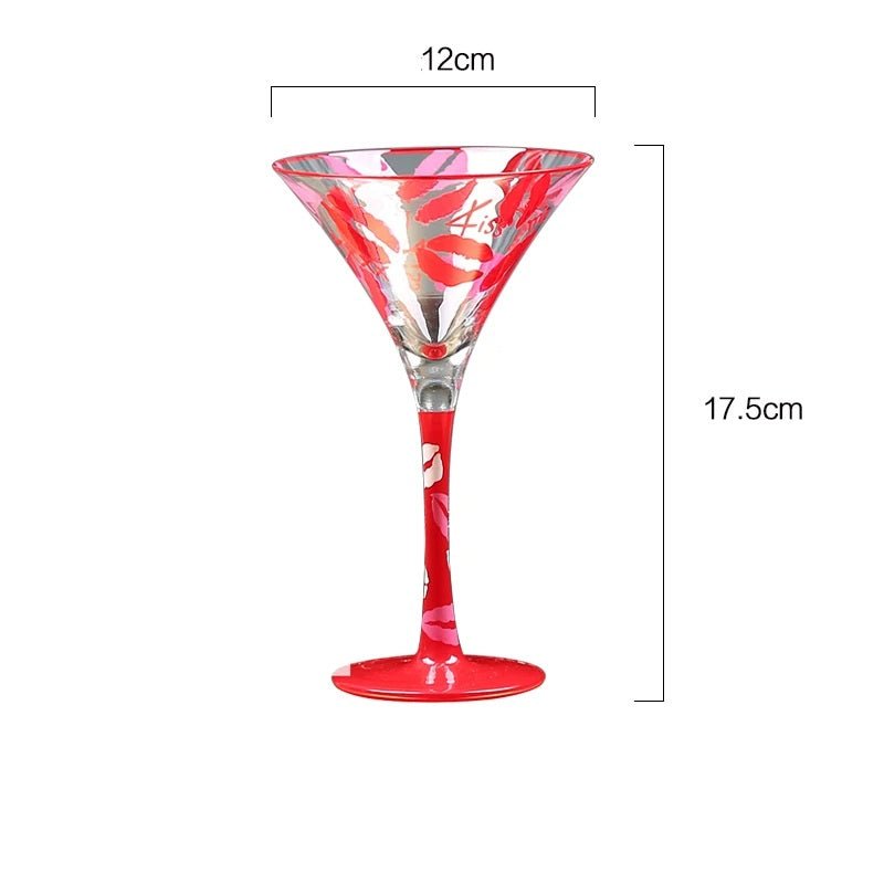 Moroccan Nights Nordic Stained Glass Goblets For Wine And Cocktails
