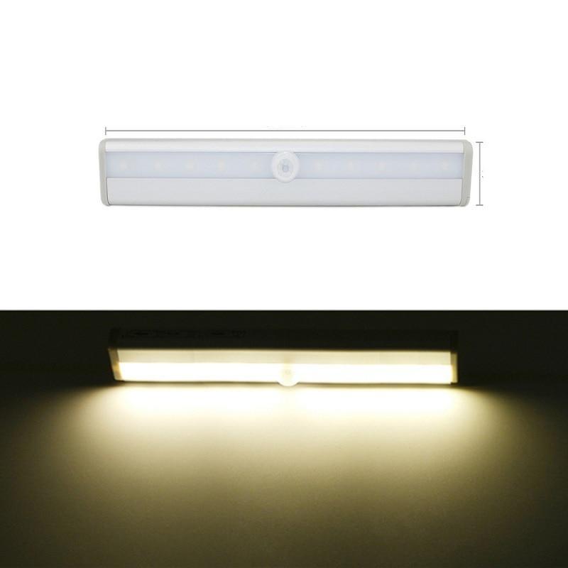 Motion Sensor LED Lamp Battery Operated Portable Light