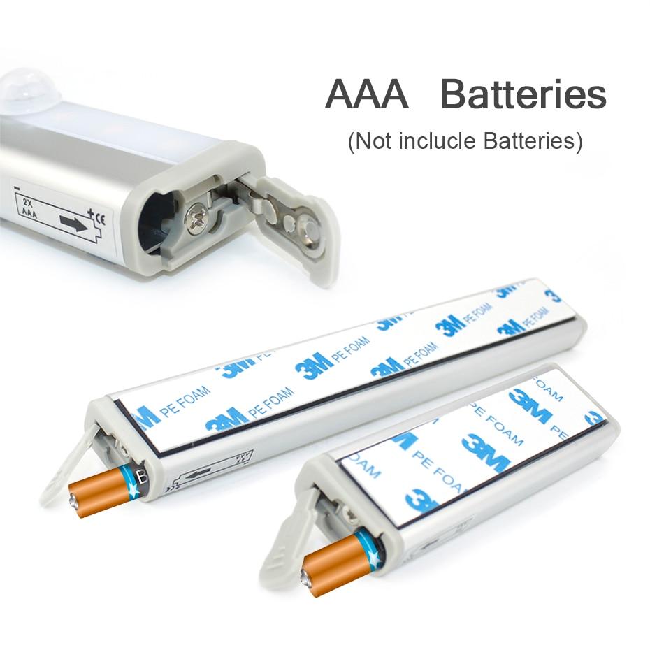 Motion Sensor LED Lamp Battery Operated Portable Light