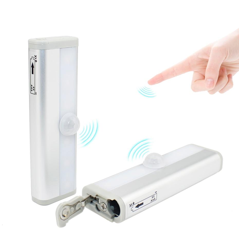 Motion Sensor LED Lamp Battery Operated Portable Light