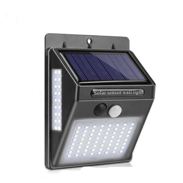 Motion Sensor Solar Light Outdoor Waterproof Wall Garden Path Lamp
