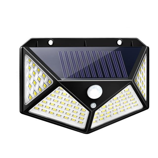 Motion Sensor Solar Light Outdoor Waterproof Wall Garden Path Lamp
