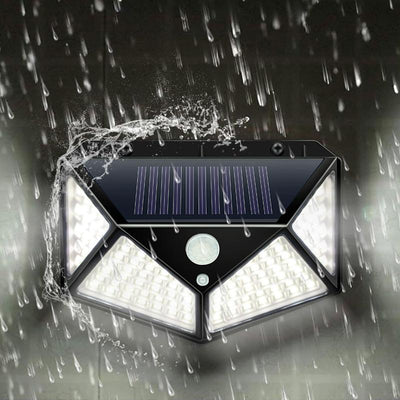 Motion Sensor Solar Light Outdoor Waterproof Wall Garden Path Lamp