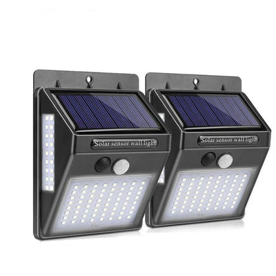 Motion Sensor Solar Light Outdoor Waterproof Wall Garden Path Lamp