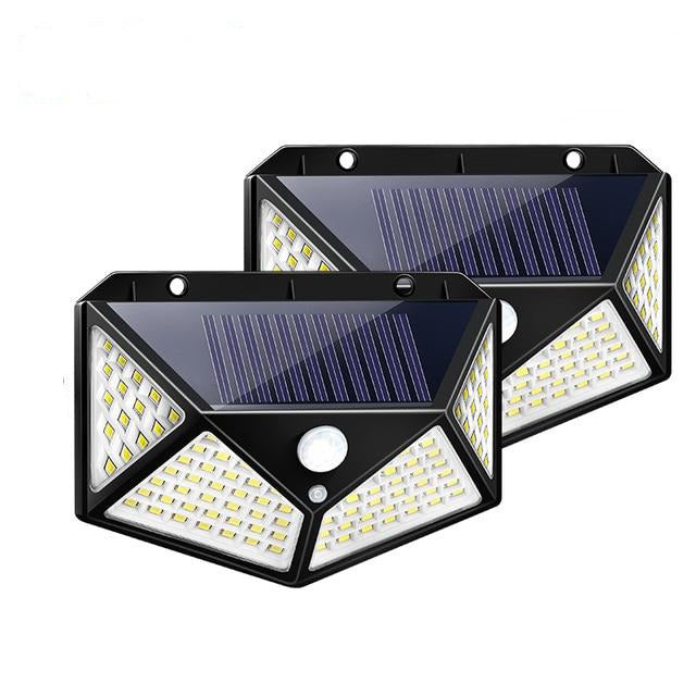 Motion Sensor Solar Light Outdoor Waterproof Wall Garden Path Lamp
