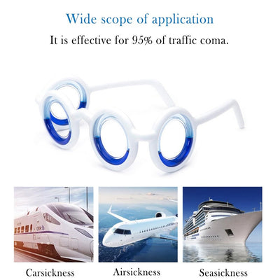 Motion Sickness Glasses Lightweight Foldable For Kids And Adults