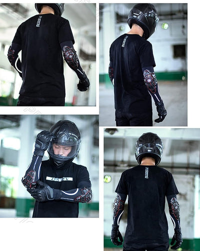 Motorcycle Elbow Pads Protective Arm Sleeves For Outdoor Riding