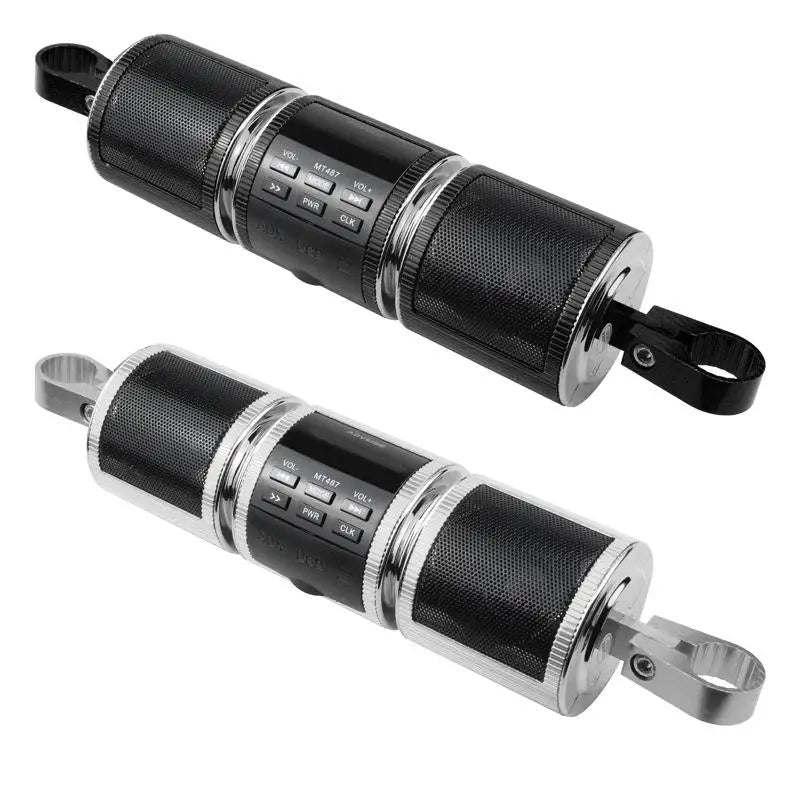 Motorcycle Handlebar Speakers Bluetooth Waterproof Stereo Soundbar