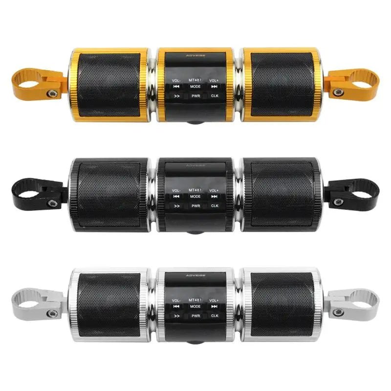 Motorcycle Handlebar Speakers Bluetooth Waterproof Stereo Soundbar