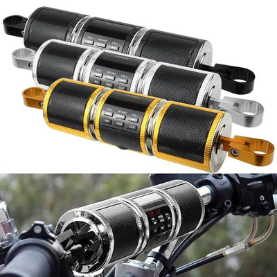 Motorcycle Handlebar Speakers Bluetooth Waterproof Stereo Soundbar