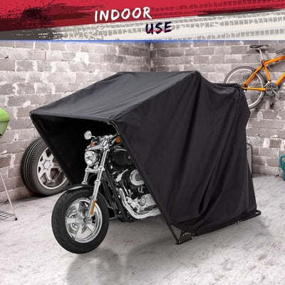 Motorcycle Storage Shed Waterproof Outdoor Motorbike Protection Tent
