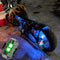 Motorcycle Strobe Lights USB Rechargeable Anti-Collision Safety Lights