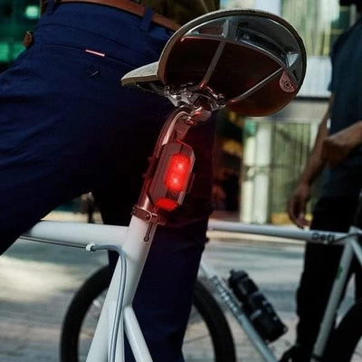 Motorcycle Strobe Lights USB Rechargeable Anti-Collision Safety Lights