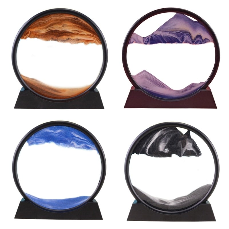 Moving Sea Sandscapes Decorative Motion Sand Art For Home