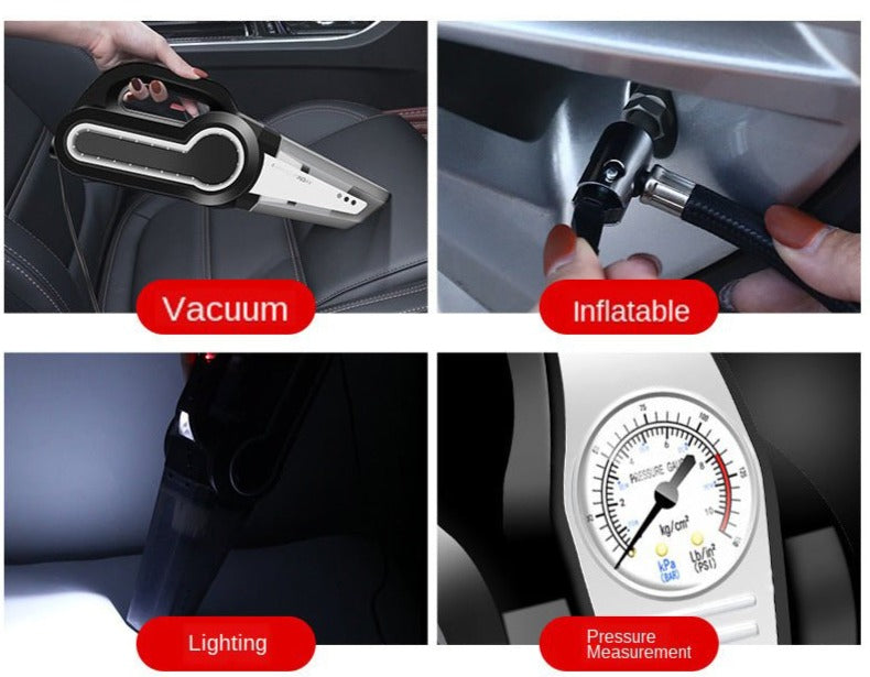 Car Vacuum Cleaner Portable Multi Function Handheld Cleaner