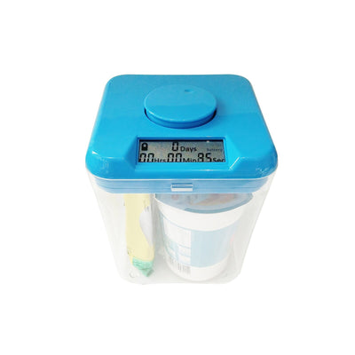 Time Lock Storage Container Transparent Secure Safe Box
