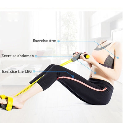 Multifunctional Pedal Resistance Bands For Sit-up Exercise And Strength Training