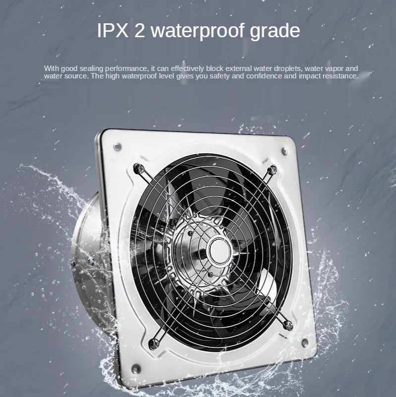Mute Exhaust Fan Powerful Quiet Ventilation For Bathroom Kitchen Toilet