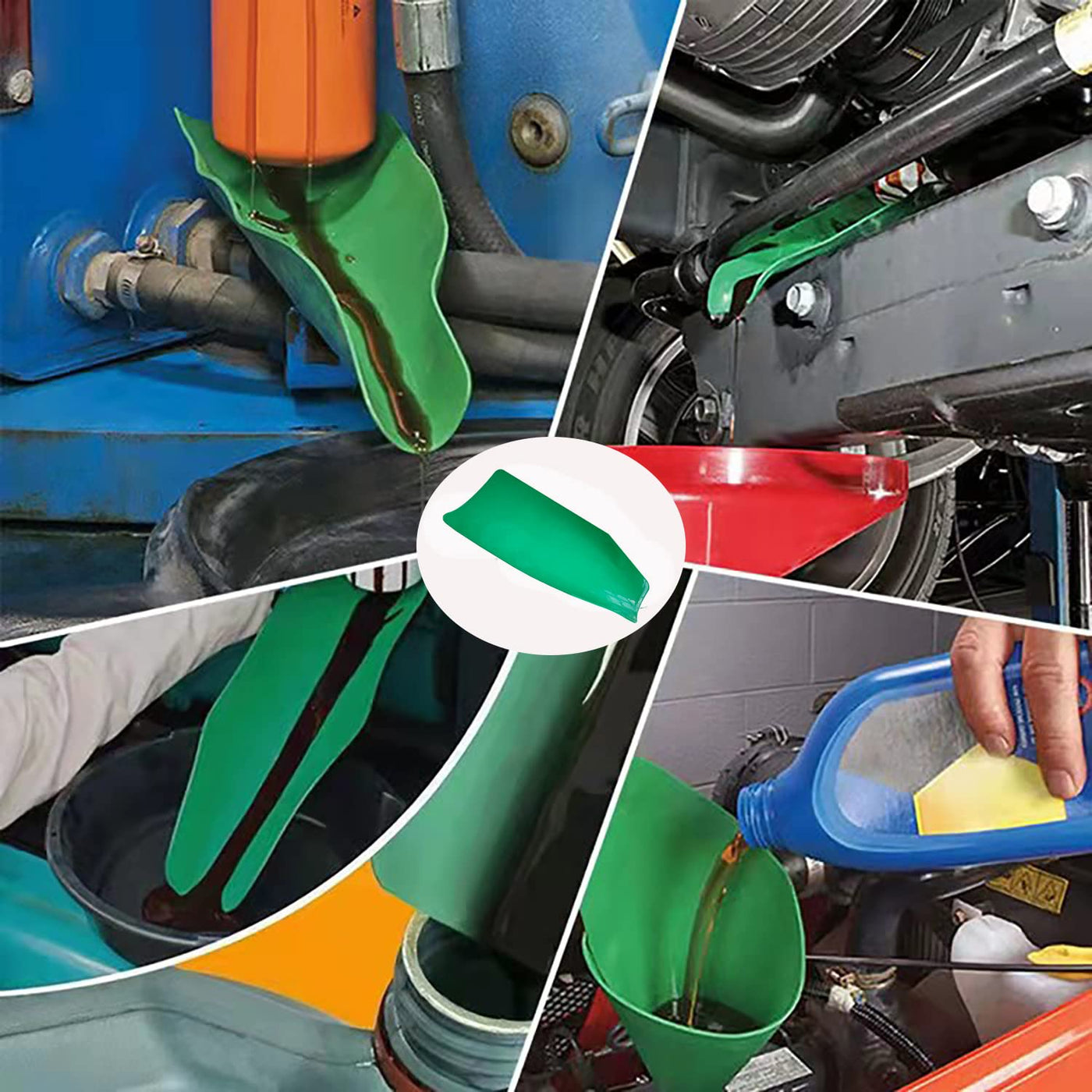 Flexible Draining Tool With Additive Oil Guide Plate For Cars Trucks